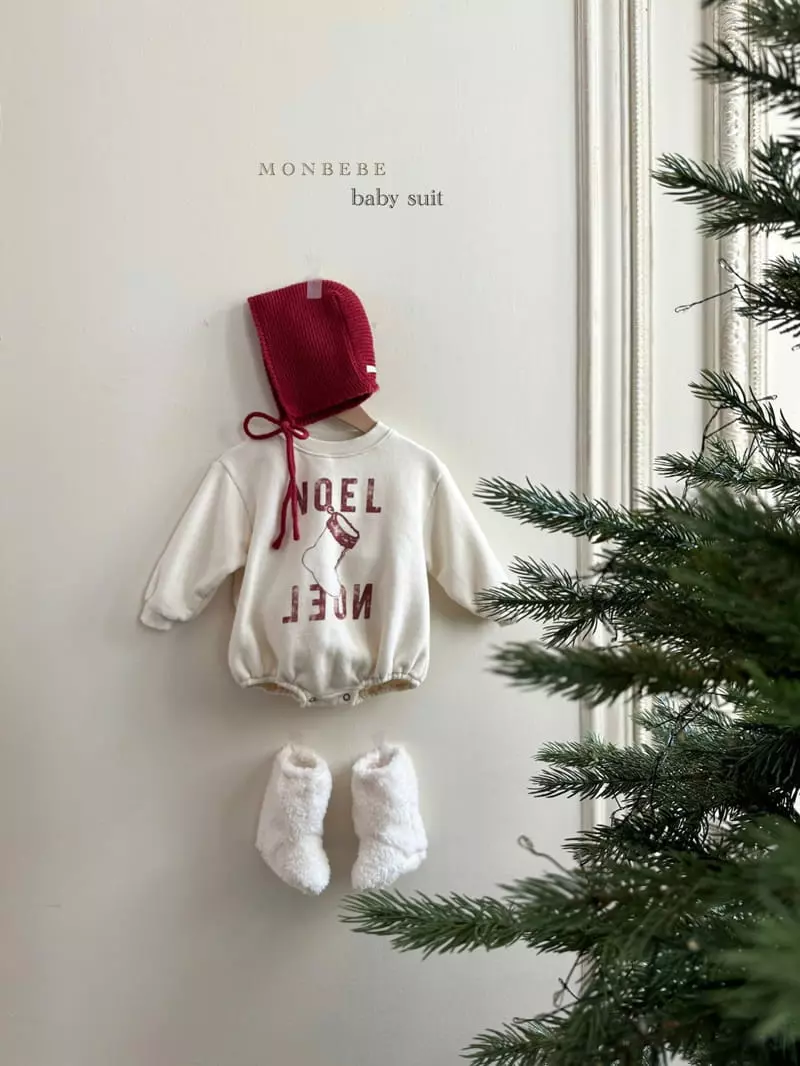 Monbebe - Korean Baby Fashion - #babyfashion - Noel Bodysuit - 3