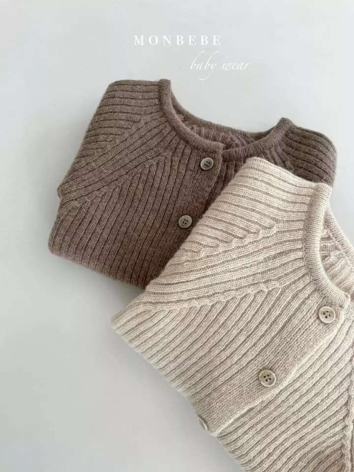 Monbebe - Korean Baby Fashion - #babyfever - Knit Rib Bodysuit - 8