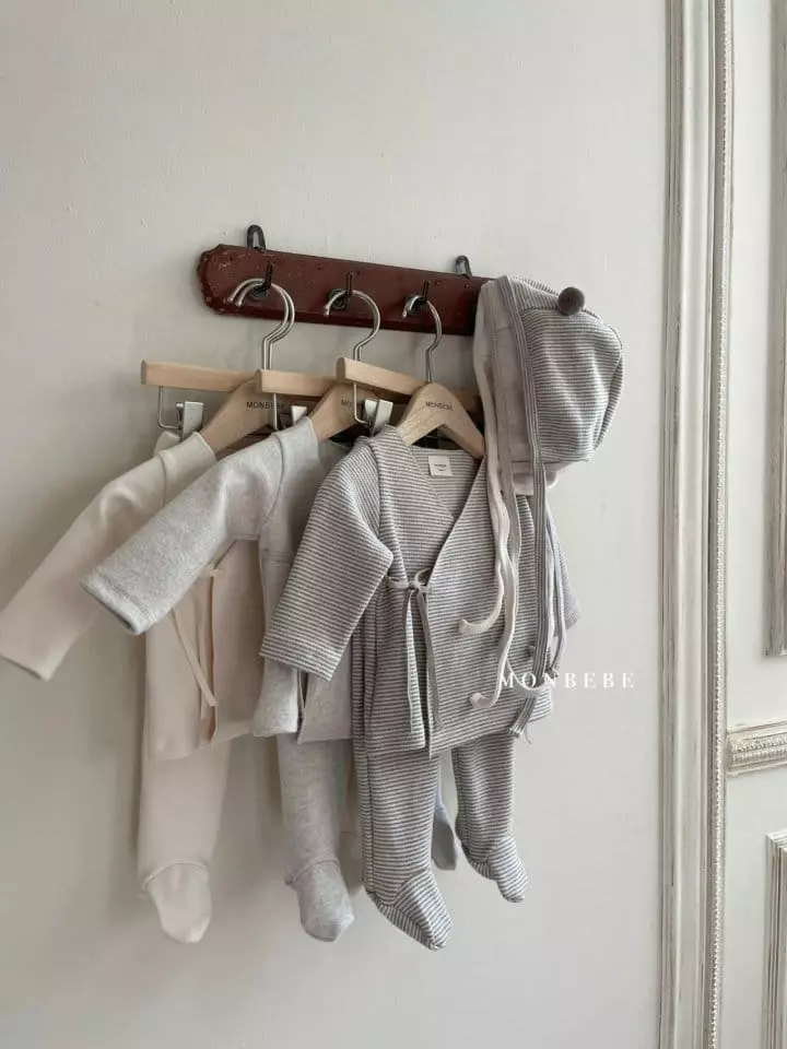 Monbebe - Korean Baby Fashion - #babyfever - Miky Bebe Set - 11
