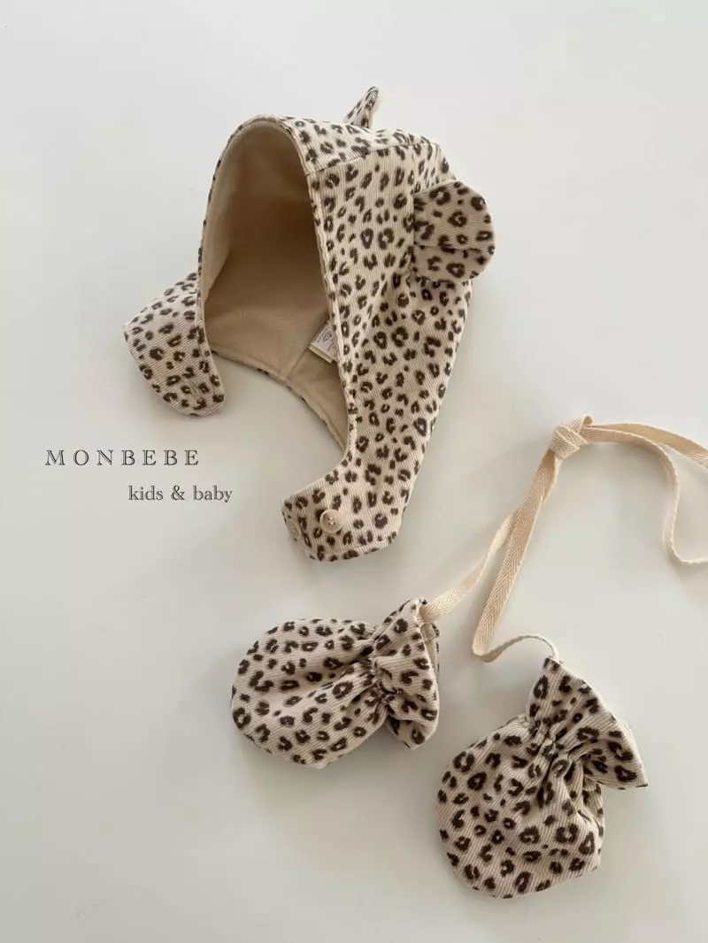 Monbebe - Korean Baby Fashion - #babyfever - Vear Bonnet Gloves Set - 7
