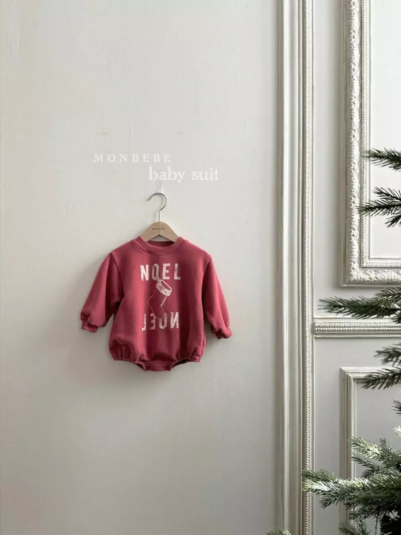 Monbebe - Korean Baby Fashion - #babyfashion - Noel Bodysuit - 4