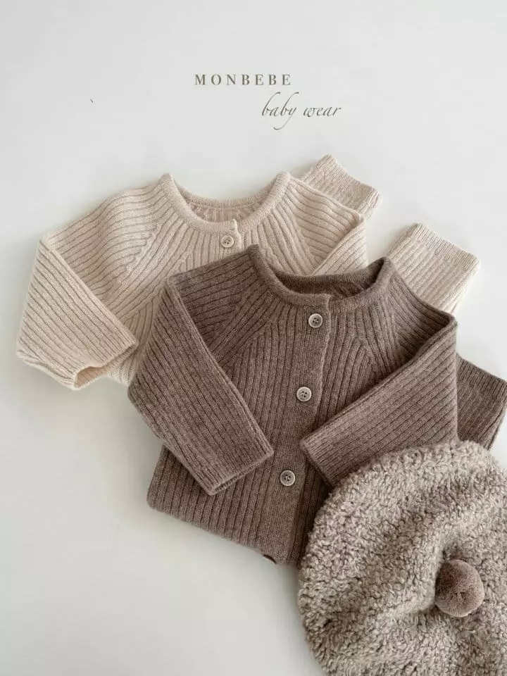 Monbebe - Korean Baby Fashion - #babylifestyle - Knit Rib Bodysuit - 10