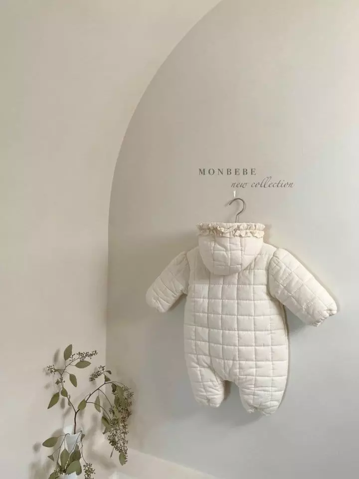 Monbebe - Korean Baby Fashion - #babyoninstagram - Bebe Frill Padding Bodysuit