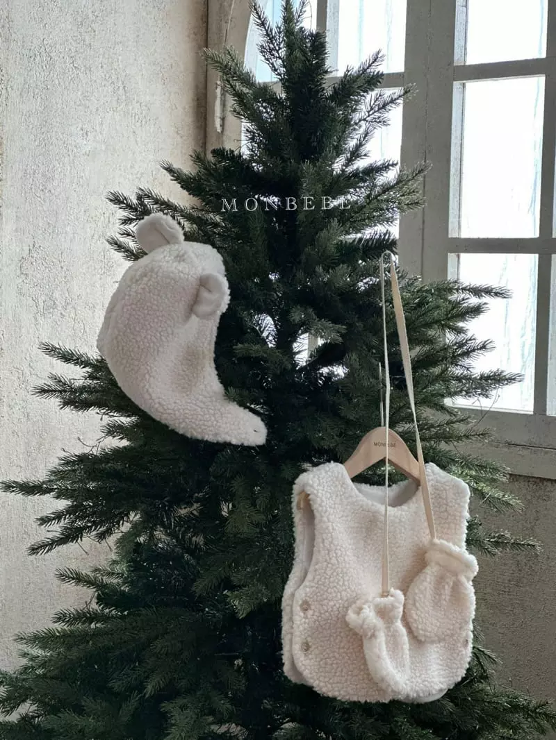 Monbebe - Korean Baby Fashion - #babyoninstagram - Vear Bonnet Gloves Set - 10