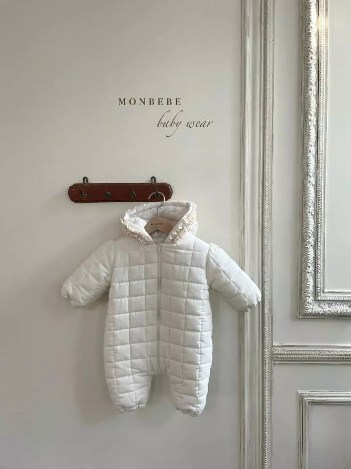 Monbebe - Korean Baby Fashion - #babyootd - Bebe Frill Padding Bodysuit - 2