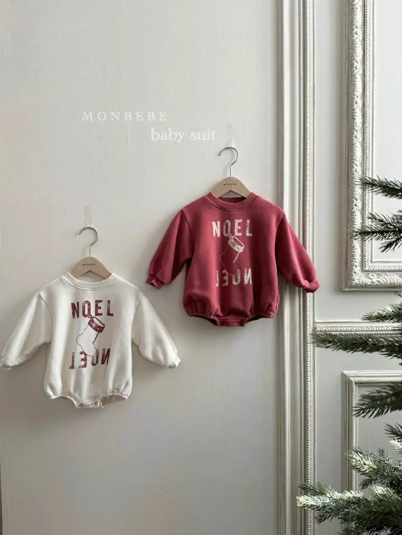 Monbebe - Korean Baby Fashion - #babyoutfit - Noel Bodysuit - 10