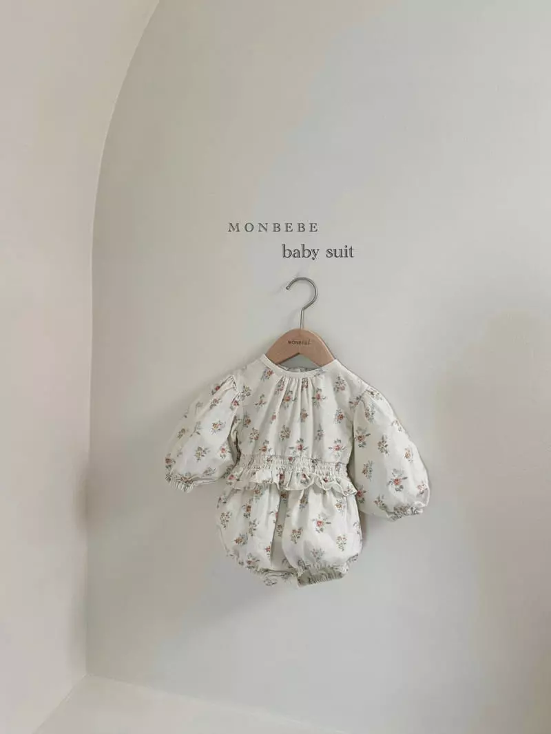 Monbebe - Korean Baby Fashion - #babyoutfit - Alice Bodysuit - 10