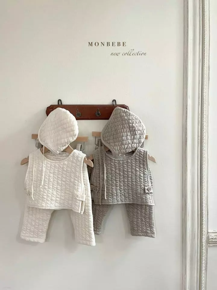 Monbebe - Korean Baby Fashion - #onlinebabyshop - Bebe Quilting Set - 7