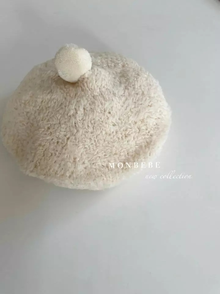 Monbebe - Korean Baby Fashion - #onlinebabyshop - Wool Beret Hat - 3