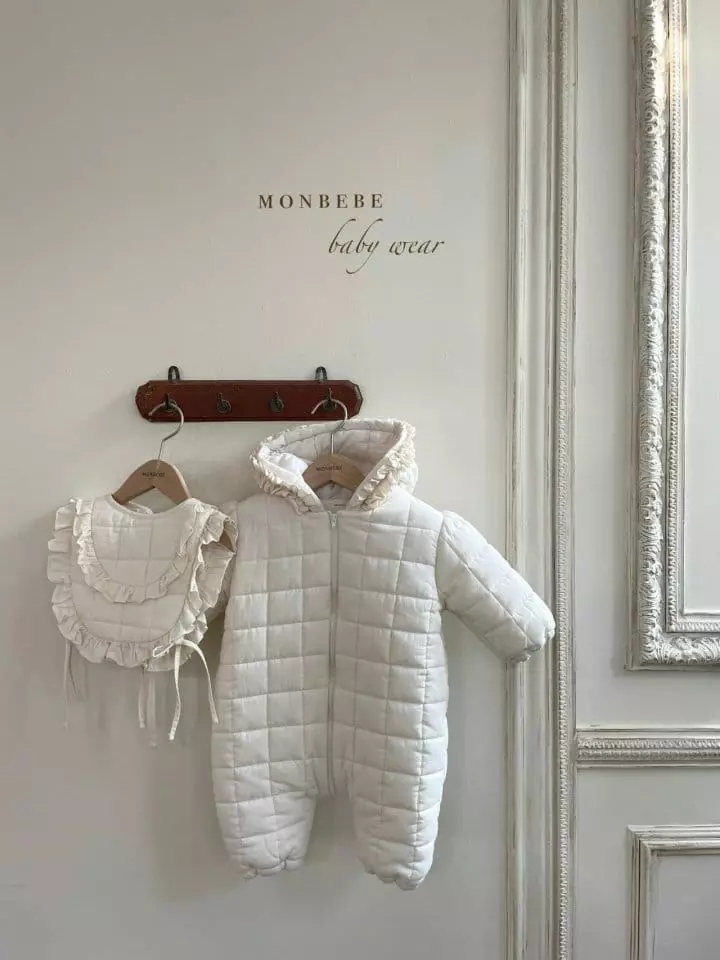 Monbebe - Korean Baby Fashion - #onlinebabyshop - Padding Frill Vest - 10