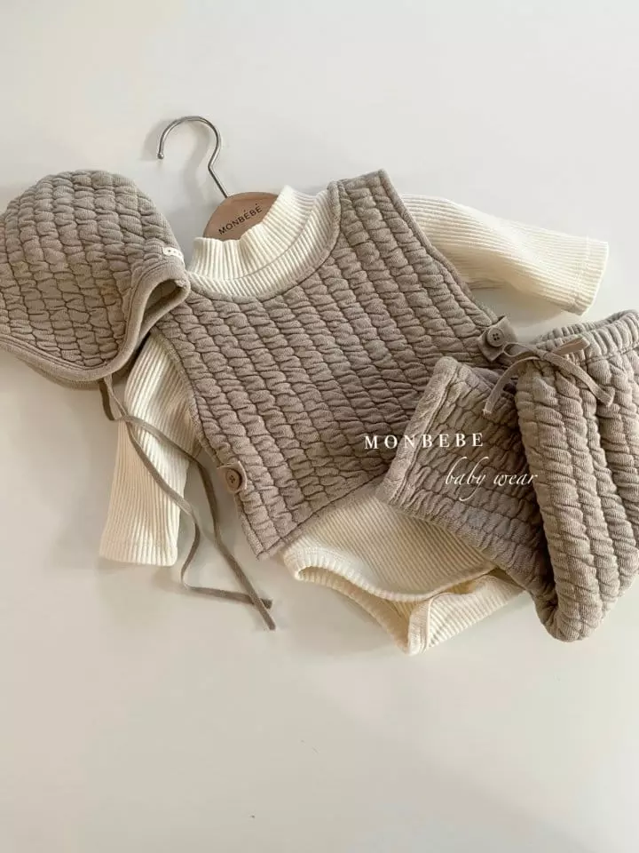 Monbebe - Korean Baby Fashion - #smilingbaby - Bebe Quilting Set - 8