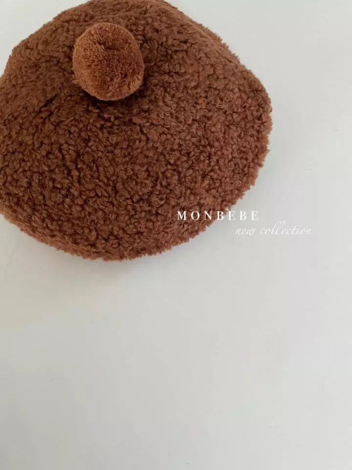 Monbebe - Korean Baby Fashion - #onlinebabyshop - Wool Beret Hat - 4