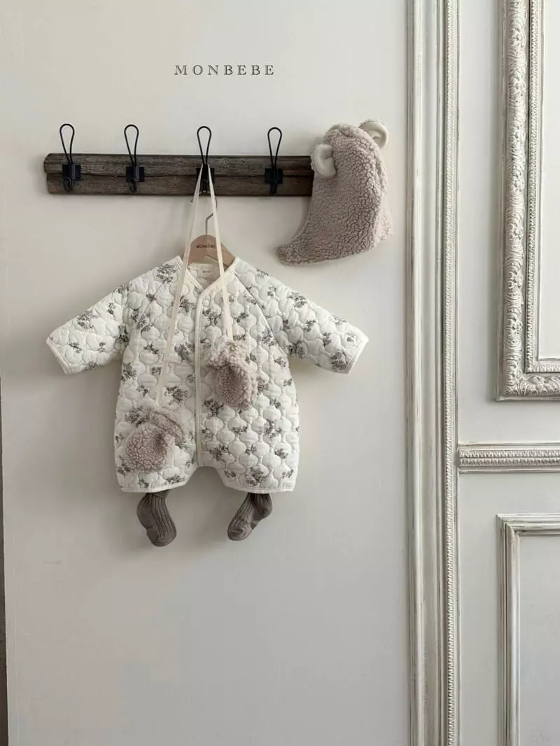 Monbebe - Korean Baby Fashion - #smilingbaby - Garden Quilting Bodysuit - 9