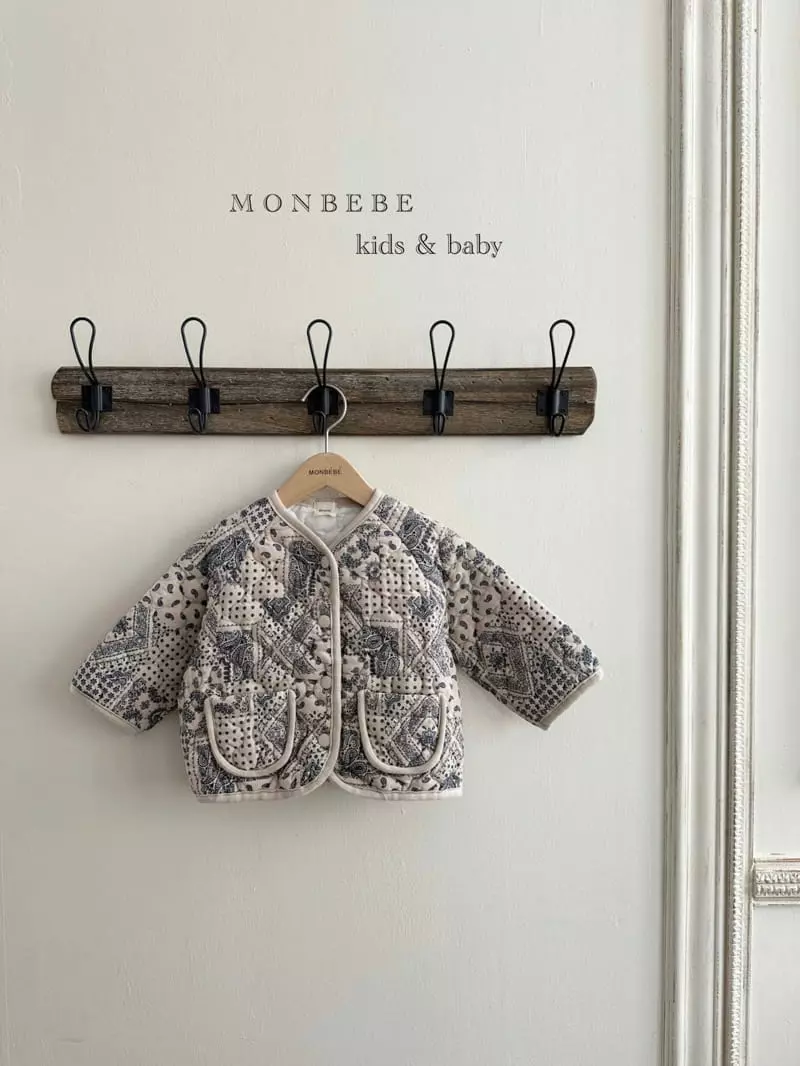 Monbebe - Korean Children Fashion - #kidzfashiontrend - Garden Quilting Jacket - 4