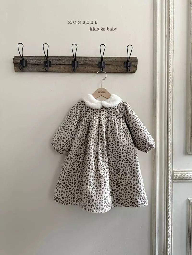 Monbebe - Korean Children Fashion - #childofig - CU Ribbon Bonding One-piece - 6