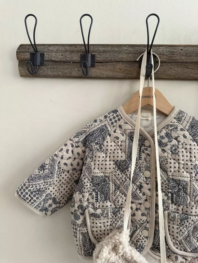 Monbebe - Korean Children Fashion - #littlefashionista - Garden Quilting Jacket - 5