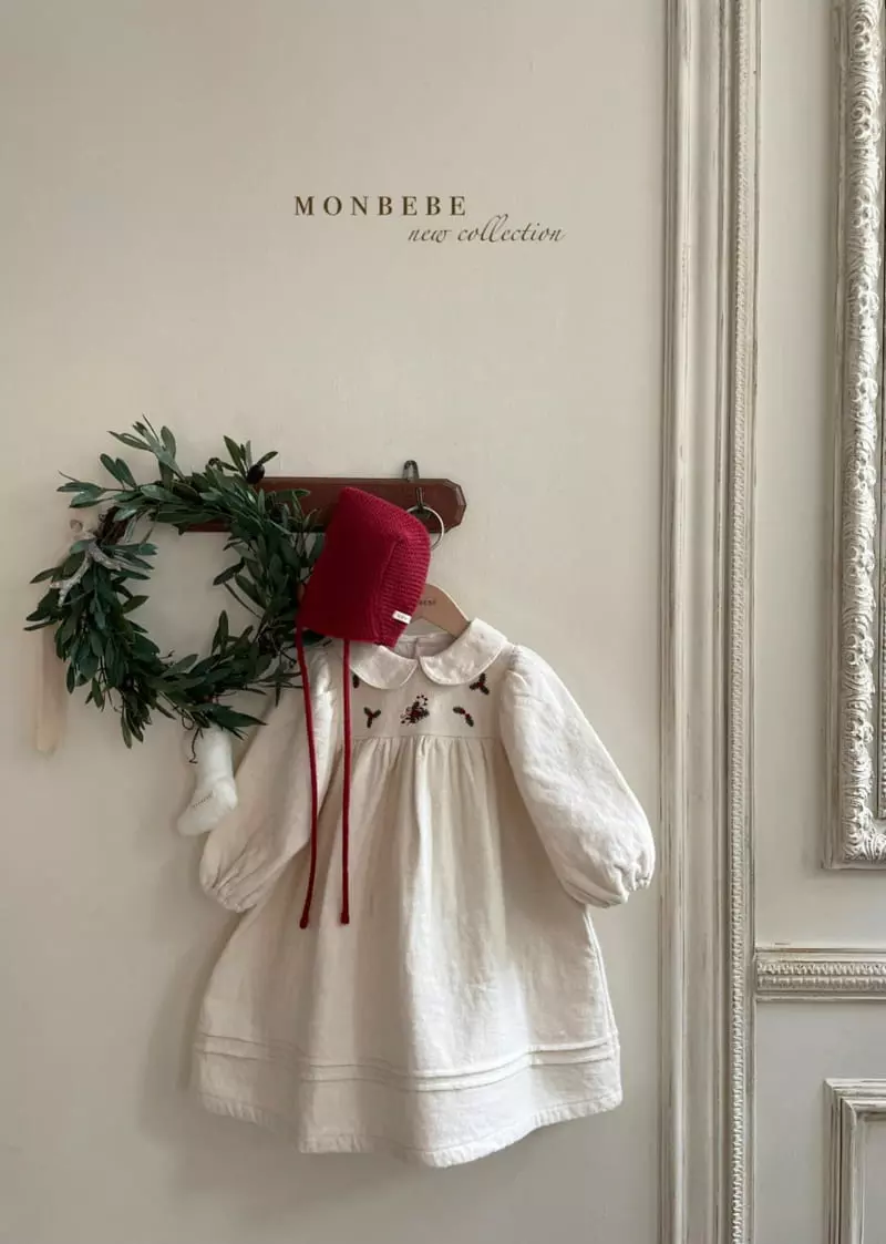 Monbebe - Korean Children Fashion - #minifashionista - Candy Cain One-piece - 3