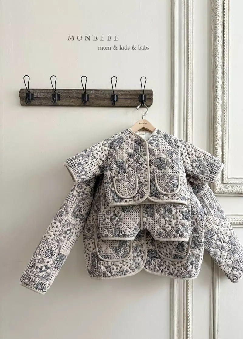 Monbebe - Korean Children Fashion - #stylishchildhood - Garden Quilting Jacket - 11