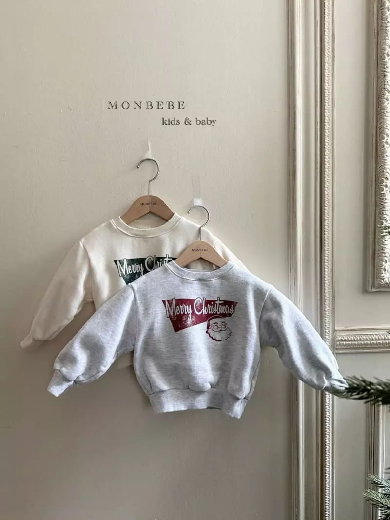 Monbebe - Korean Children Fashion - #todddlerfashion - Merry Sweatshirt - 7