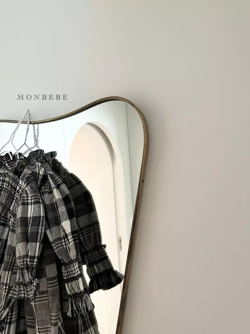 Monbebe - Korean Children Fashion - #todddlerfashion - Royal Check One-piece - 6