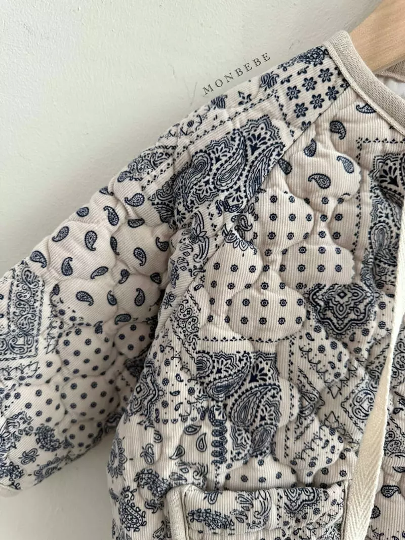 Monbebe - Korean Children Fashion - #todddlerfashion - Garden Quilting Jacket - 9