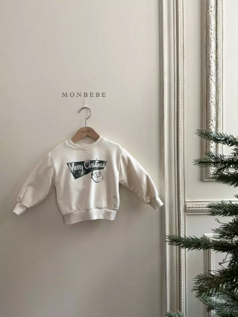 Monbebe - Korean Children Fashion - #toddlerclothing - Merry Sweatshirt - 8