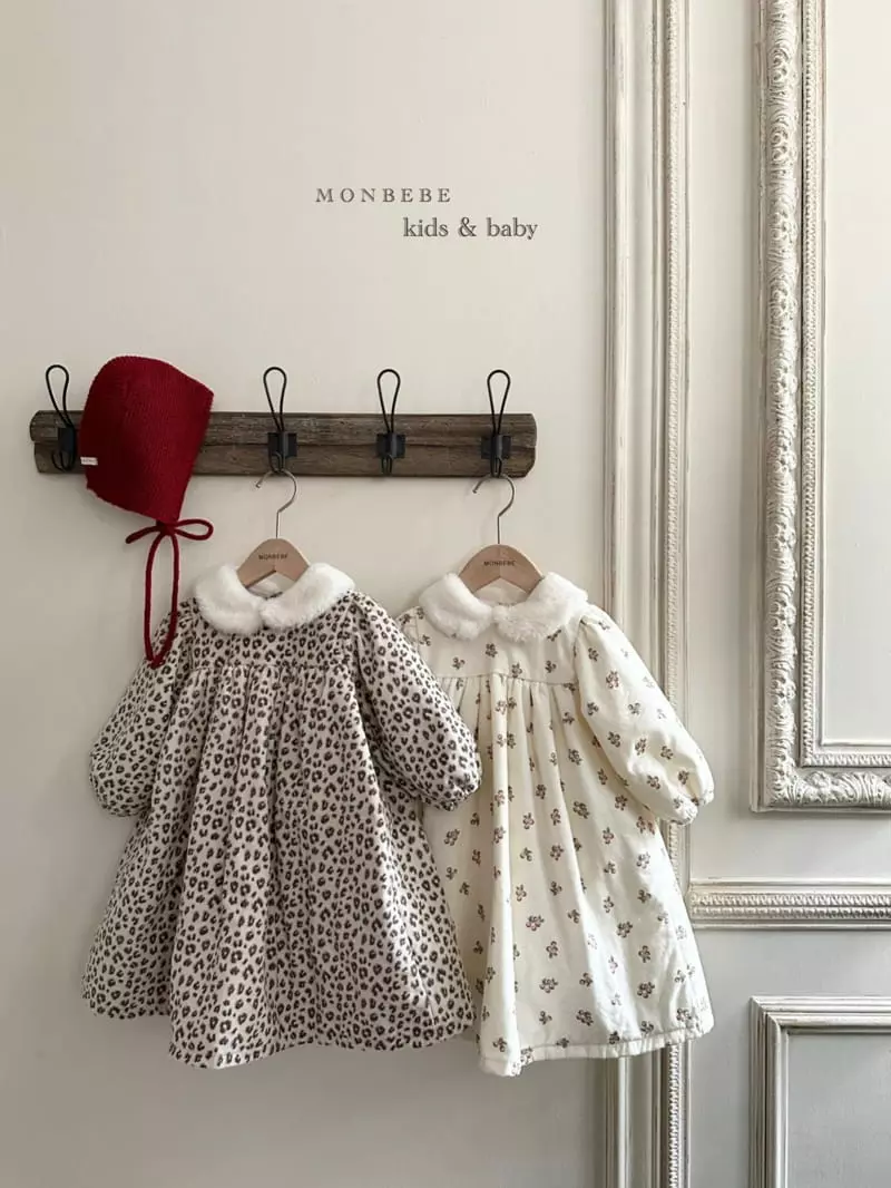 Monbebe - Korean Children Fashion - #todddlerfashion - CU Ribbon Bonding One-piece - 4