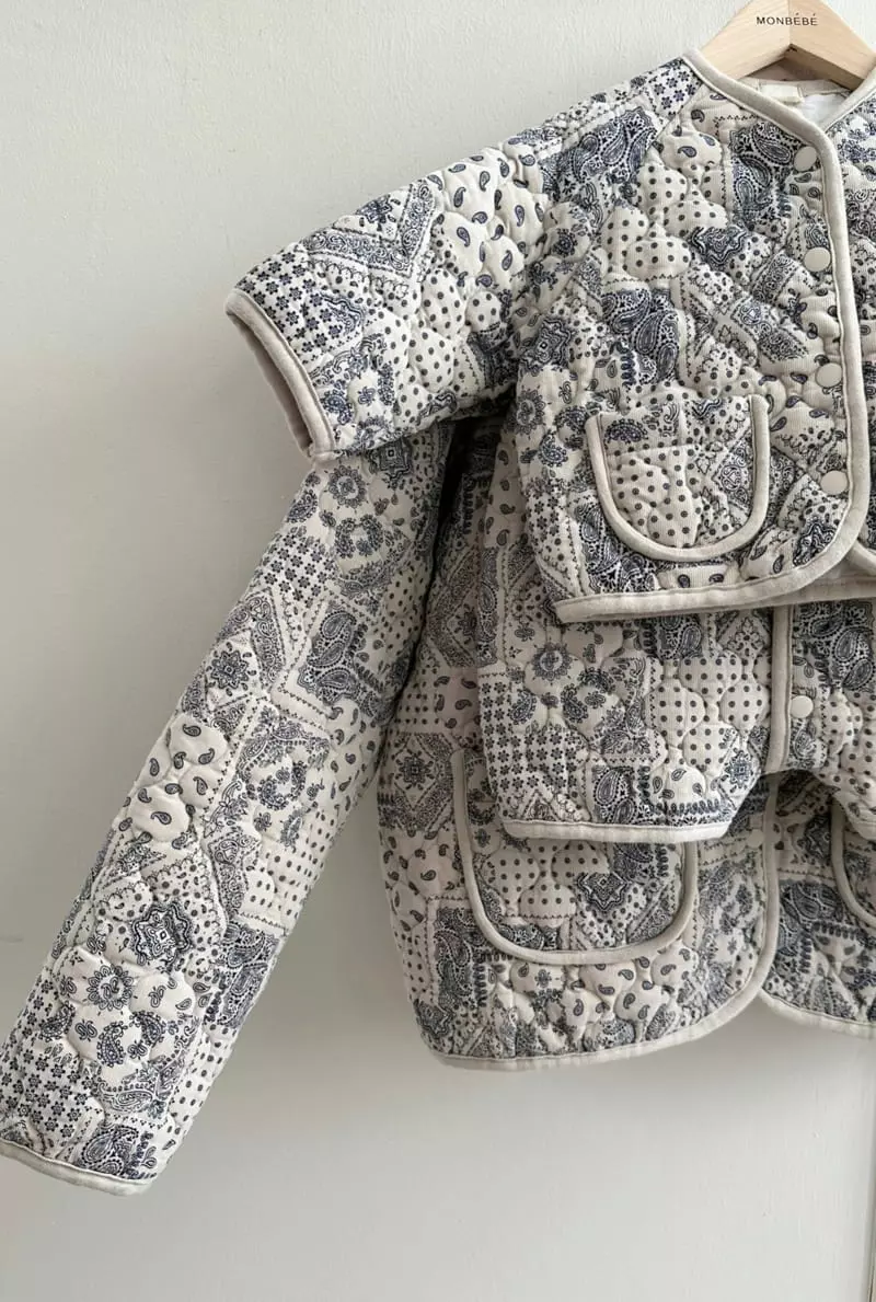 Monbebe - Korean Women Fashion - #momslook - Mom Garden Quilting Jacket - 9