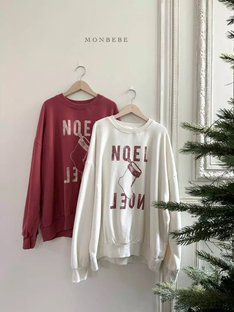 Monbebe - Korean Women Fashion - #pursuepretty - Noel Sweatshirt Mom - 6