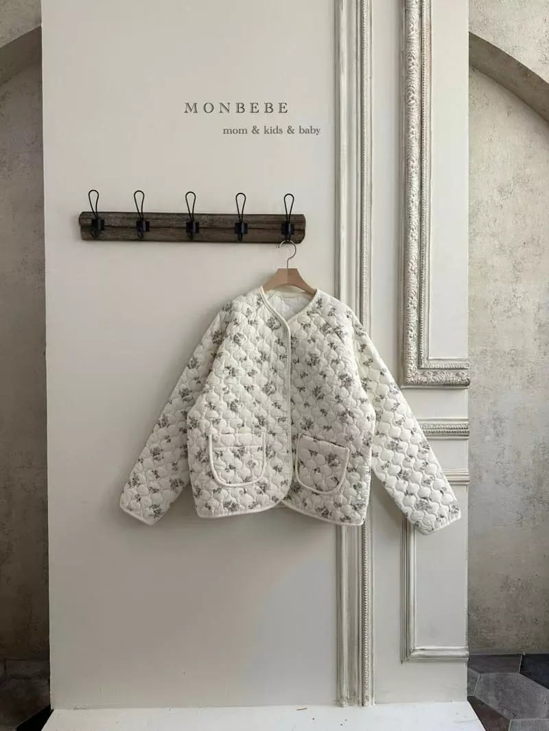 Monbebe - Korean Women Fashion - #thatsdarling - Mom Garden Quilting Jacket - 5