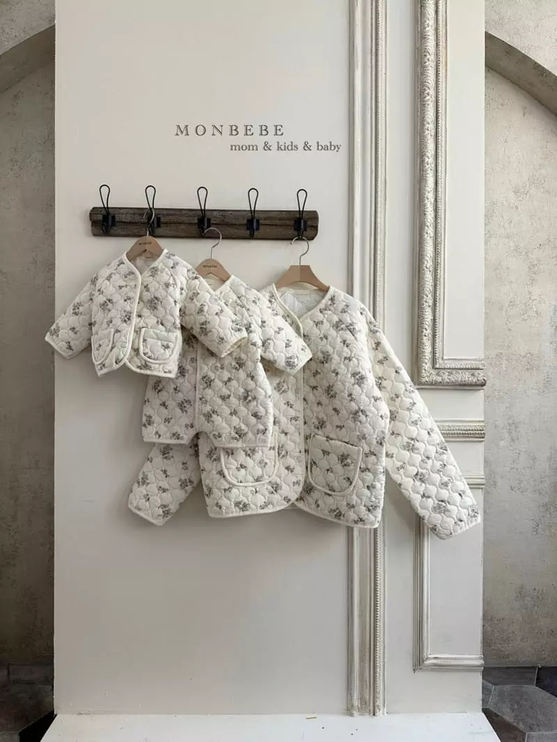 Monbebe - Korean Women Fashion - #thelittlethings - Mom Garden Quilting Jacket - 6