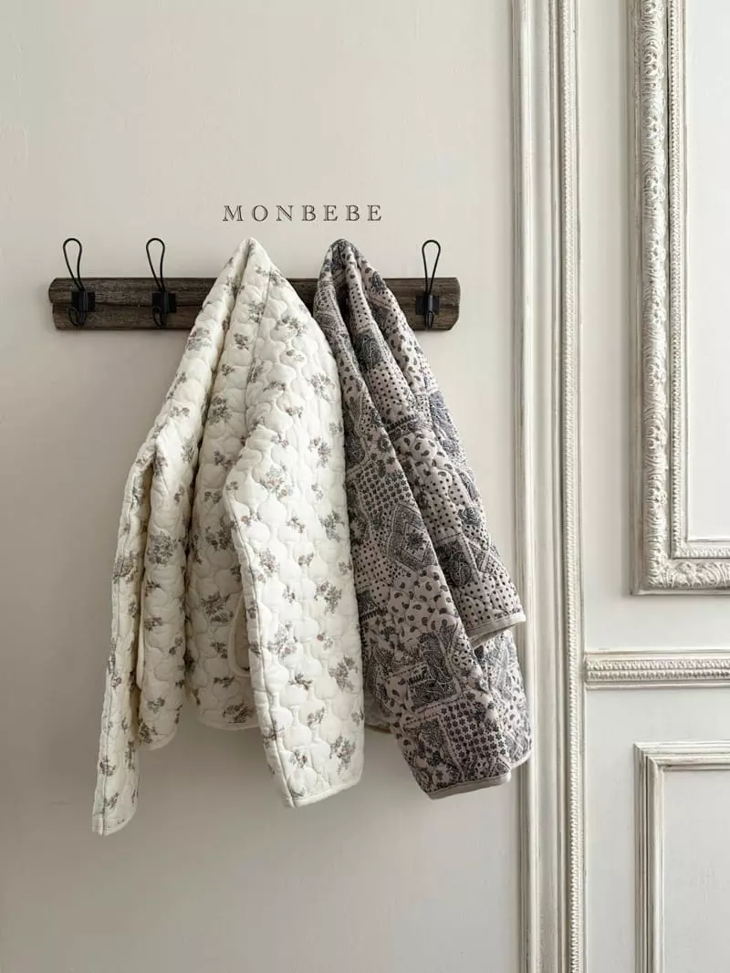 Monbebe - Korean Women Fashion - #womensfashion - Mom Garden Quilting Jacket - 12