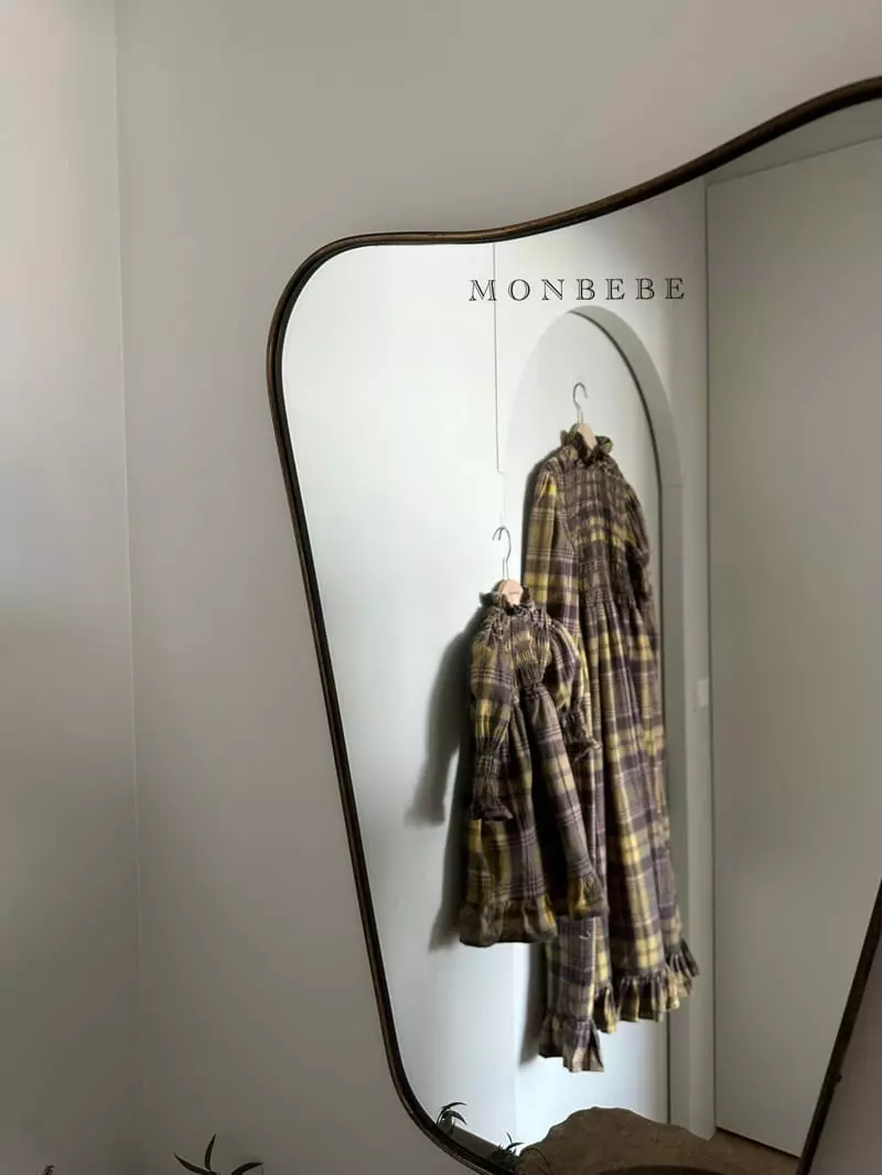 Monbebe - Korean Women Fashion - #womensfashion - Mom Royal Check One-piece - 7