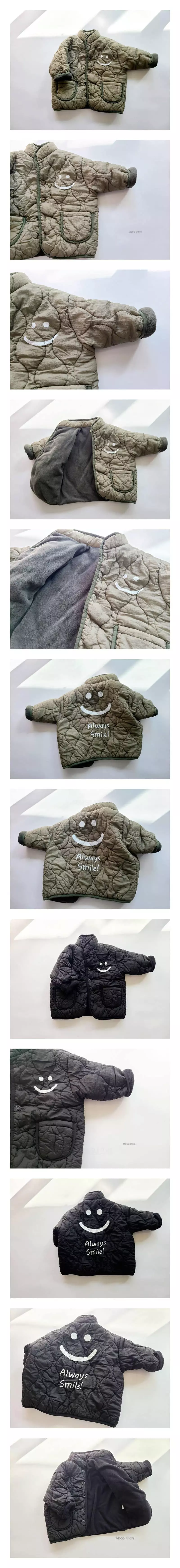 Mooi Store - Korean Children Fashion - #kidzfashiontrend - Smile Jaket