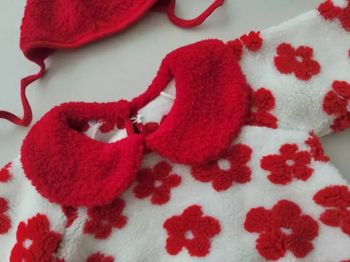 Moran - Korean Baby Fashion - #babyoutfit - Snow Flower Bodysuit - 3