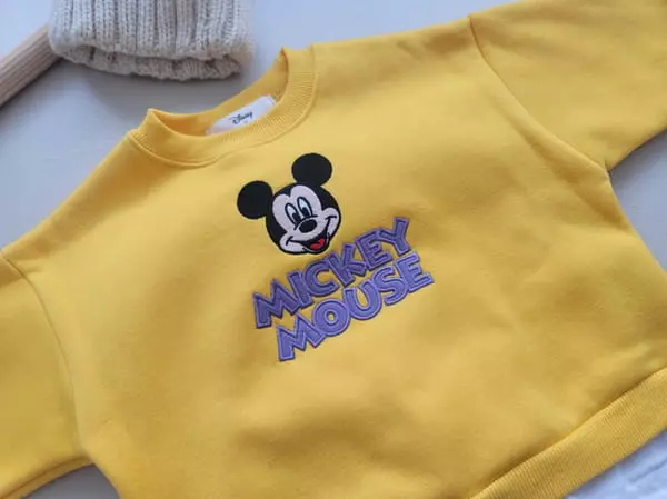 Moran - Korean Children Fashion - #kidsstore - Mickey Point Top Bottom Set - 4