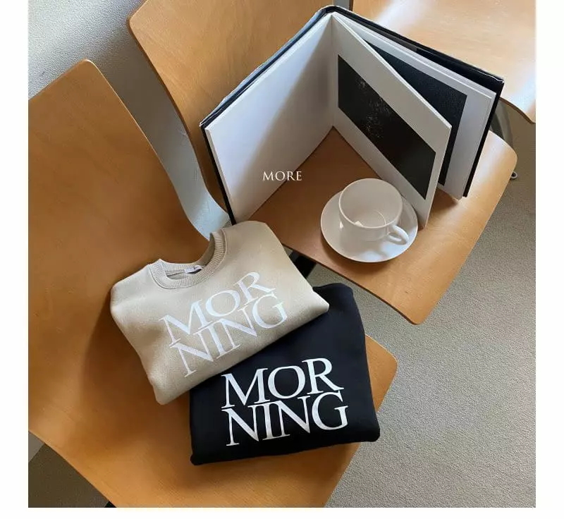 More - Korean Children Fashion - #childrensboutique - Morning Sweatsihrt