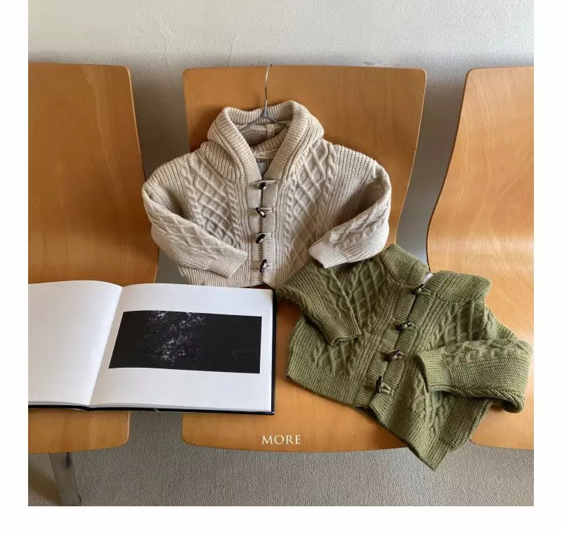 More - Korean Children Fashion - #littlefashionista - Double Cardigan - 2