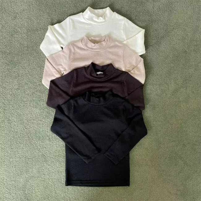 More - Korean Children Fashion - #magicofchildhood - Inner Turtleneck Tee