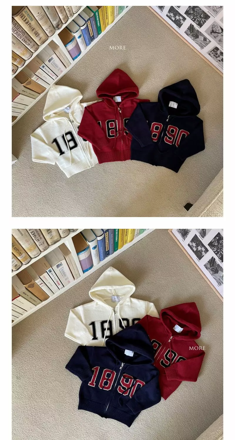 More - Korean Children Fashion - #minifashionista - 1890 Hoody Zip-up - 3