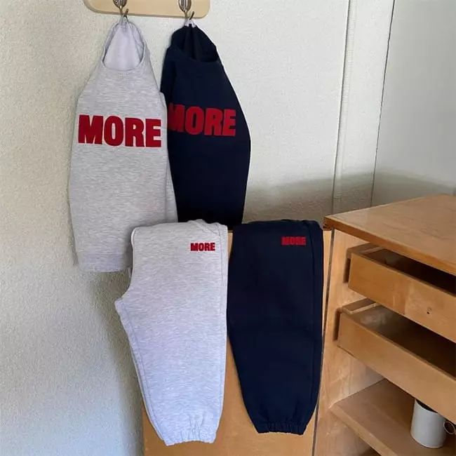 More - Korean Children Fashion - #stylishchildhood - More Top Bottom Set