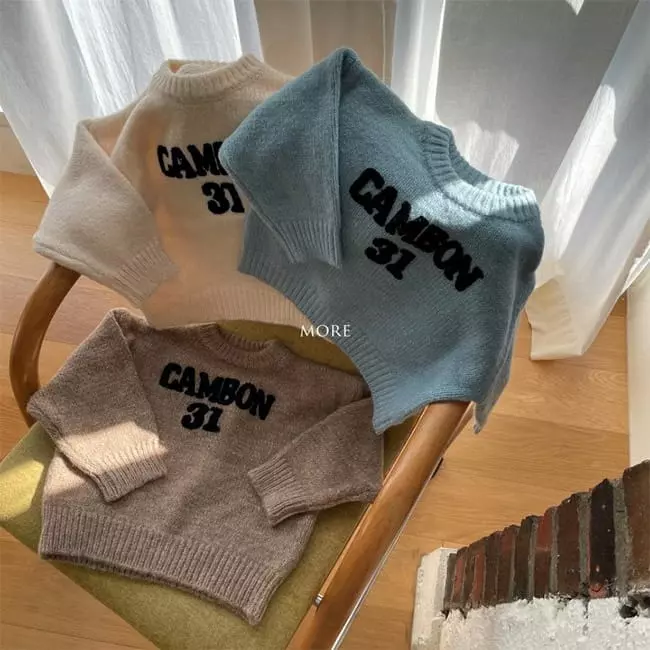 More - Korean Children Fashion - #todddlerfashion - Cambon Knit Tee
