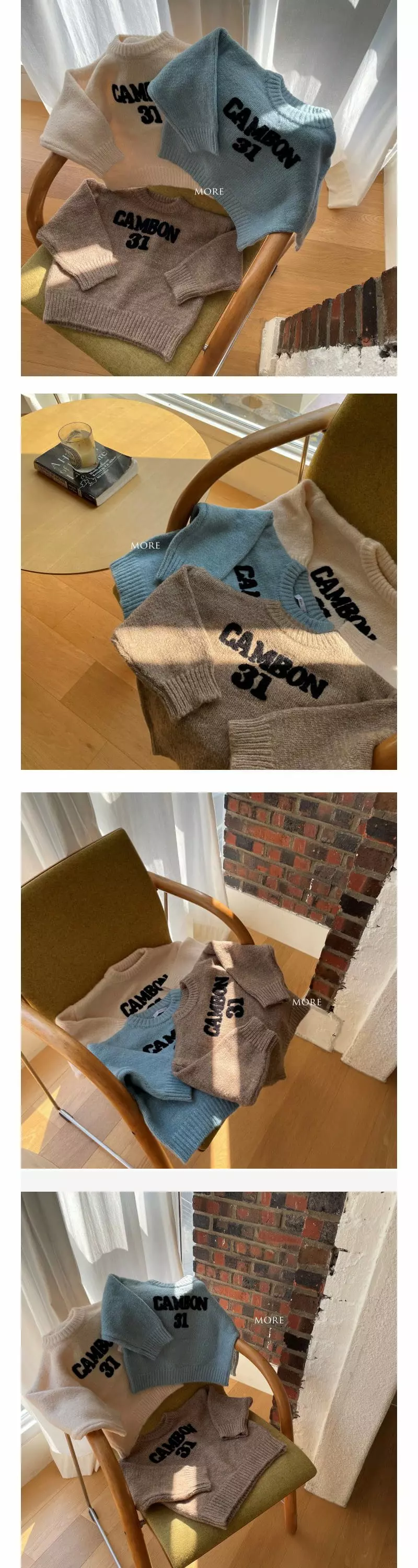 More - Korean Children Fashion - #toddlerclothing - Cambon Knit Tee - 2