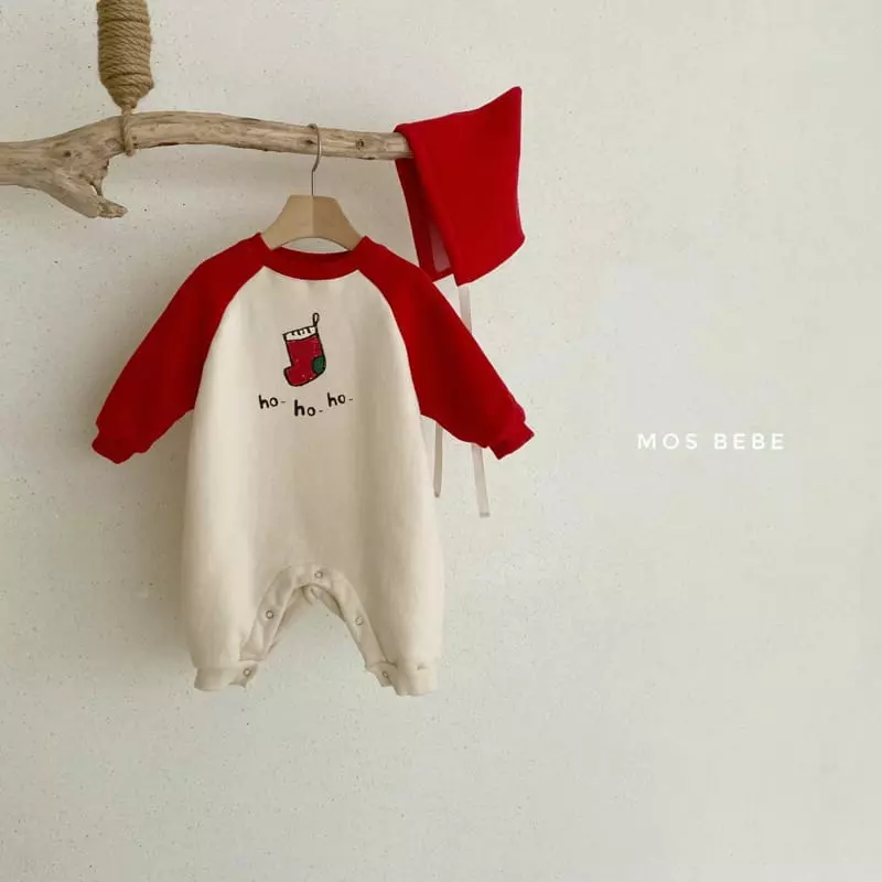 Mos Bebe - Korean Baby Fashion - #babyfashion - Santa Bodysuit - 8