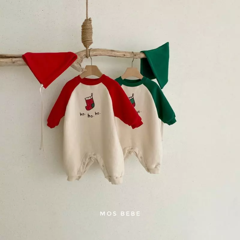Mos Bebe - Korean Baby Fashion - #babygirlfashion - Santa Bodysuit - 10
