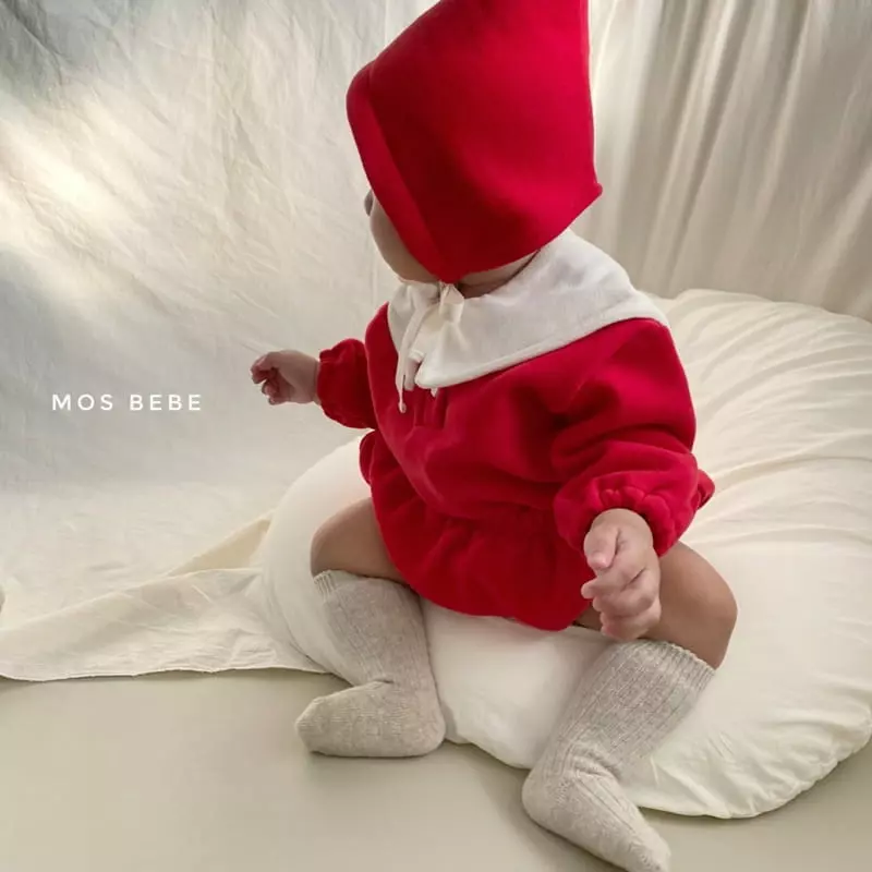 Mos Bebe - Korean Baby Fashion - #babyootd - Merry Top Bottom Set - 12