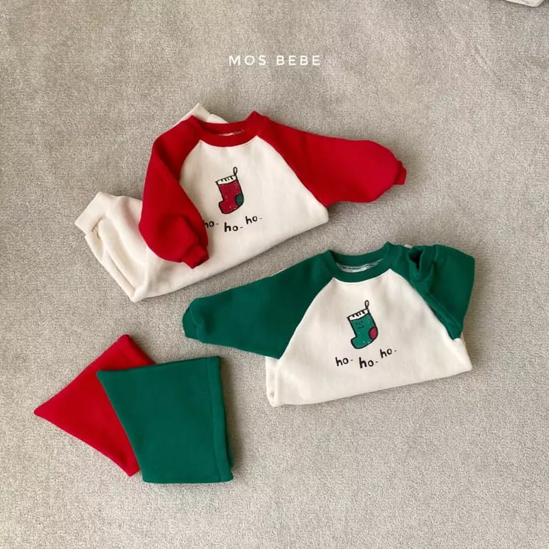 Mos Bebe - Korean Baby Fashion - #onlinebabyboutique - Santa Bodysuit - 2