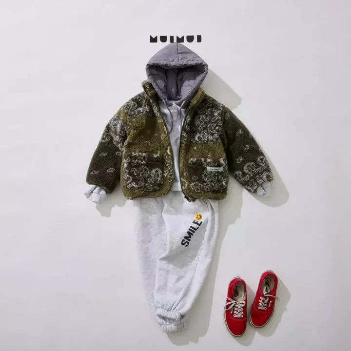 Mui Mui - Korean Children Fashion - #kidsshorts - Smile pants
