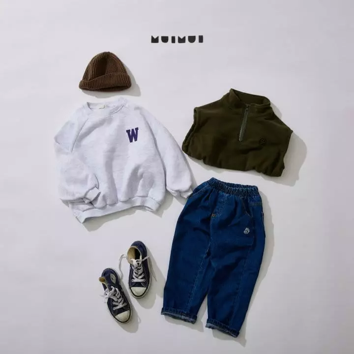 Mui Mui - Korean Children Fashion - #kidsshorts - Williom Sweatshirt - 2