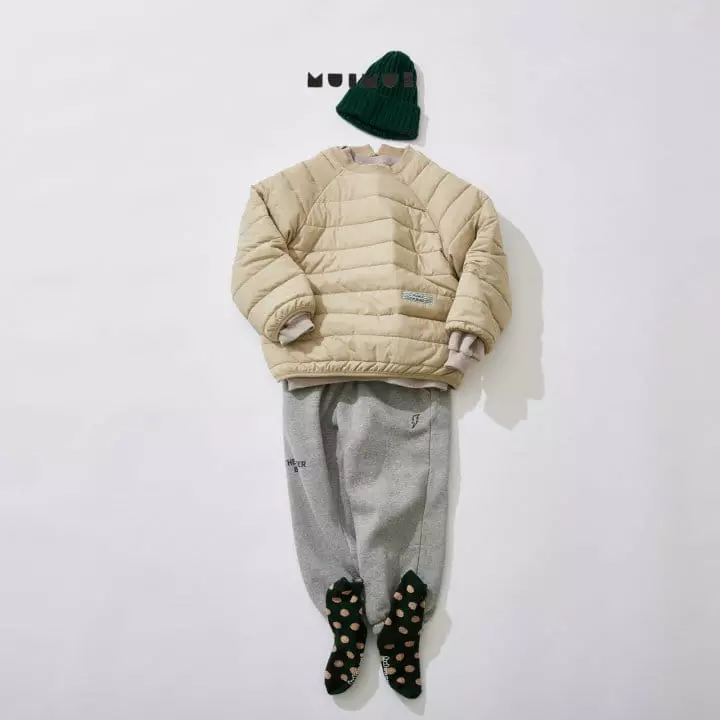 Mui Mui - Korean Children Fashion - #kidsstore - Outdoor Padding Sweatshirt - 3